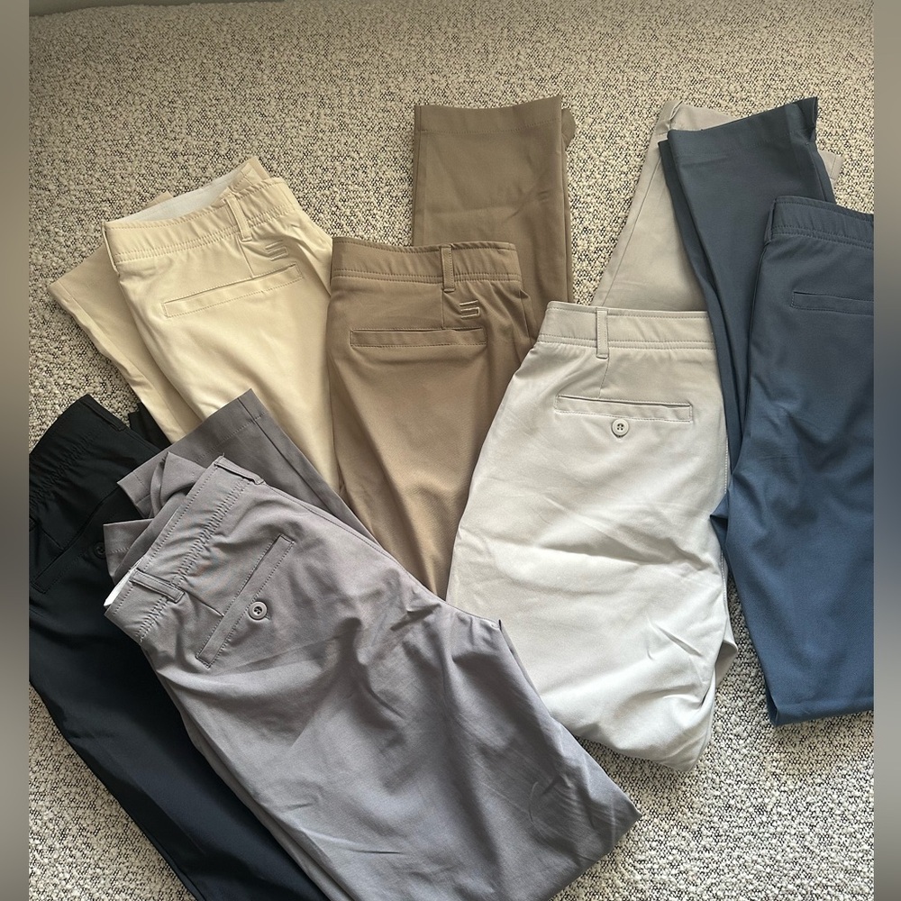 Three Sixty Six Golf Pants - 6 Pairs